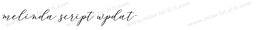 melinda script wpdat字体转换
